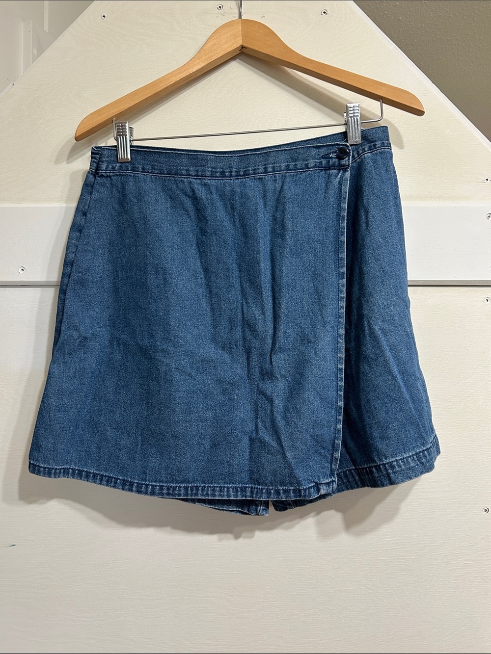Vintage Denim Skort